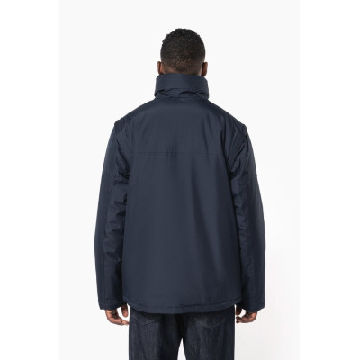 Men's removable-sleeve jacket